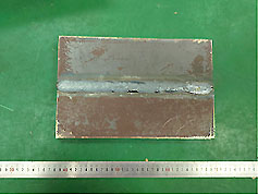 Q235B平焊缝手工焊接工艺评定-焊接熔深 焊缝宏观测试 金相测试